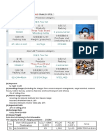 003 Products & Cost Information