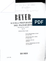 Beyer - Scuola Preparatoria Del Pianoforte Op. 101