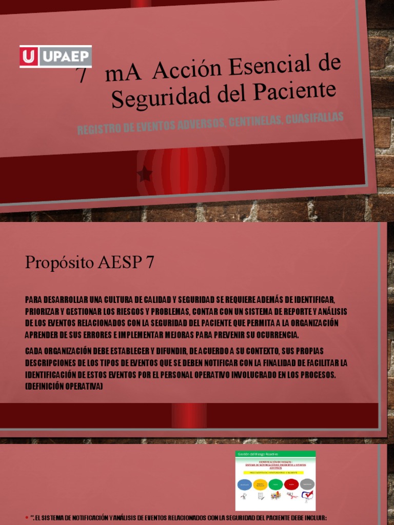 Registro de Eventos Adversos y Cuasifallas | PDF | Medicina ...