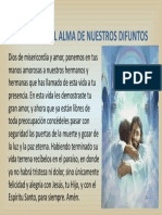 Oración Por El Alma de Nuestros Difuntos