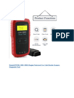 Foxwell NT301 OBD OBD2 Engine Universal Car Code Reader Scanner Diagnostic Tool