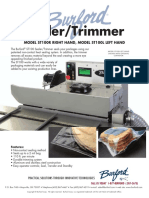 Sealer/Trimmer: Model St100R Right Hand, Model St100L Left Hand