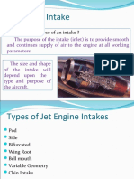 Jet Engine Intake: What Is The Purpose of An Intake ?