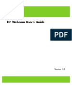 HP Webcam User's Guide