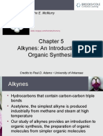 Chapter 5 Alkynes - Introduction To Organic Synthesis