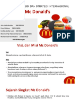 Strategi Akuisisi dan Internasional McD