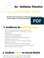 “Si quieres tener presencia en redes sociales tienes que tener una estrategia, si no estarás perdiendo el tiempo y el dinero de una forma inútil”.