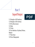 Principles of I/O Hardware and Software Layers