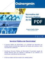 5. Normativa del Servicio Público de Electricidad - FIM - 23-10-2019