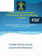 3. Teknik Penyusuna PHD (Penetapan)