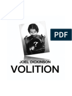 VOLITION by Joel Dickinson