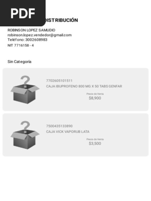 Orden simpiox genérico