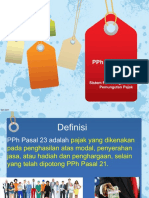 PPH Pasal 23