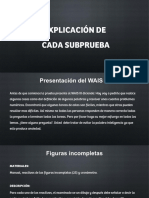 3-Explicacion de Cada Subprueba WAIS3