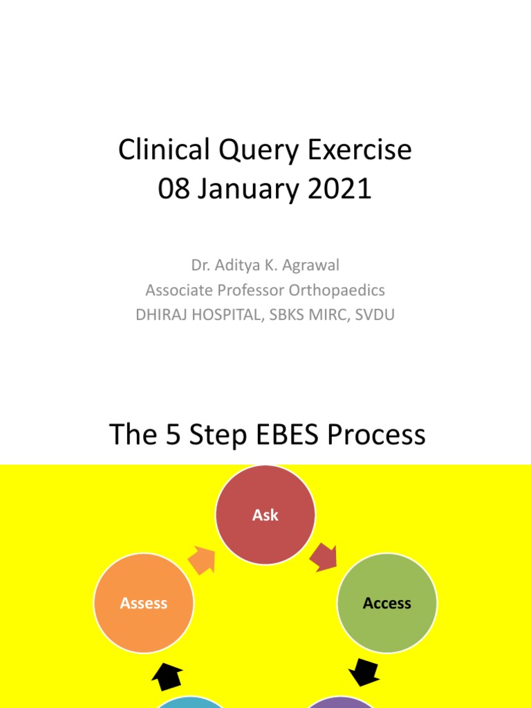Clinical Query Exercise | PDF