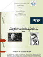 Principio de Exclusión de Pauli y El Principio