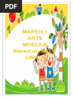 Grade 2 MAPEH Arts: Lines & Shapes Worksheets | PDF | Shape | Drawing