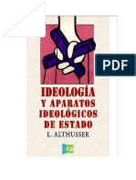 Althusser Louis - Ideologias Y Aparatos Ideologicos de Estado