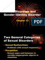 Sexual Disorders and Gender Identity Disorder