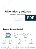 Aldehidos y Cetonas - Reacciones Adición Nucleofilica