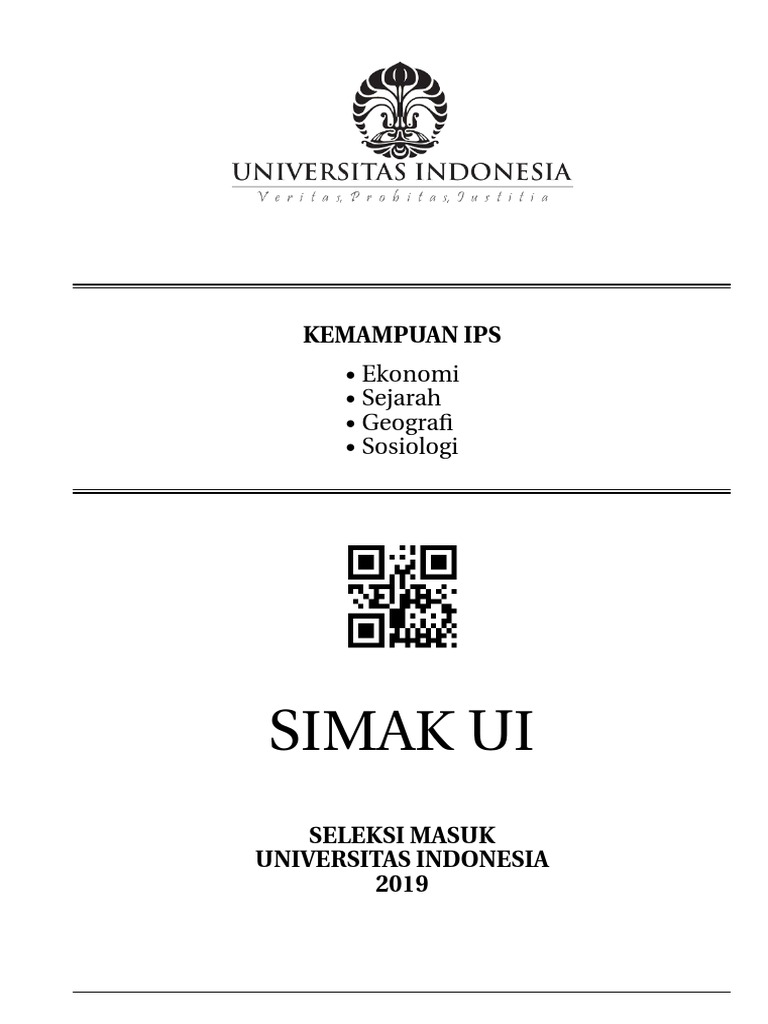 Simak Ui Soshum 2009 2019