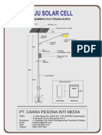 Brosur PJU Solar Cell