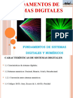 Fundamentos de sistemas digitales y numéricos