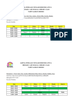 Jadwal Penilaian Tengah Semester 1 (Pts 1) Primary 1 Abu Dzar Al Ghifary Class TAHUN AJARAN 2020/2021