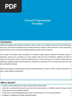Network Programming Paradigm Notes