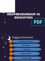 Edupreneurship in Education