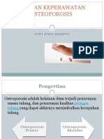 ASUHAN KEPERAWATAN OSTEOPOROSIS