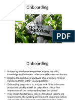 Onboarding Session 5