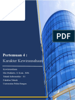 P4 - Karakter Kewirausahaan