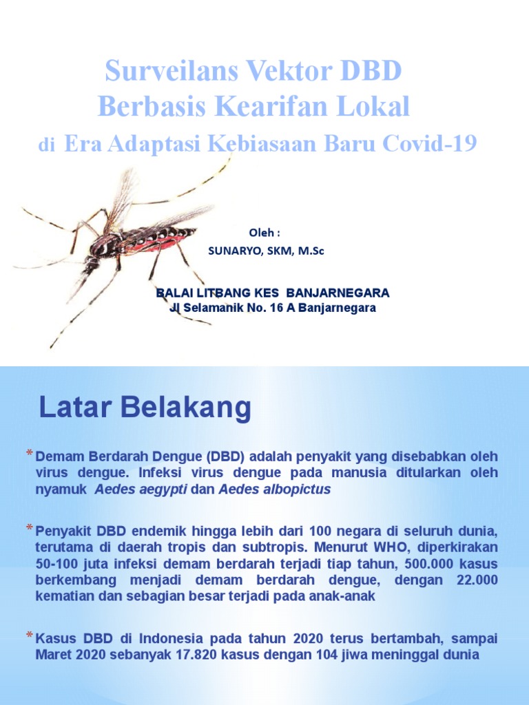 Surveilans Vektor DBD dan Covid-19 | PDF