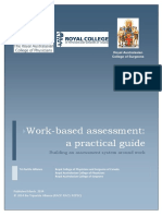 Work Based Assessment A Practical Guide