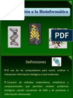 Introducción A La Bioinformática