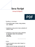 JS Arrays & Objects