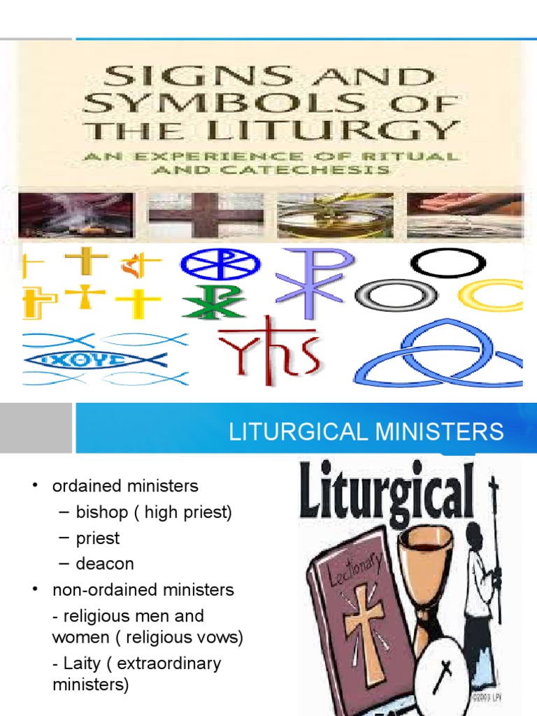 Liturgical Signs and Symbols PDF Mass (Liturgy) Deacon