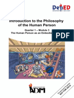 Signed Off_Introduction to Philosophy12_q1_m3_The Human Person as an Embodied Subject_v3