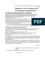 Efficacy of Inchinkoto For Liver Cirrhosis in An Infant With Down Syndrome Complicated by Transient Myeloproliferative Disorder