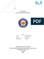 Tugas Pendahuluan 9: Praktikum Paket Program Statistika