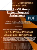 Part A OB Group Project Proposal Assignment (Revised S2021 Online)