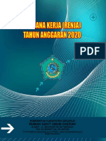 Rencana Kerja (Renja) Rsud Sidoarjo TH 2020