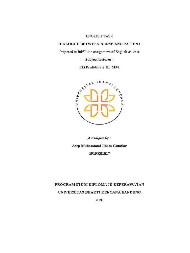 Nurse-Patient Dialogue Script | PDF