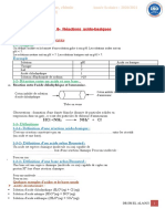 Chapitre 6 - Reactions Acido - Basiques