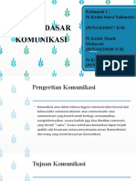 Kelompok 1 - KONSEP DASAR KOMUNIKASI