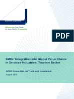 219 - CTI - SMEs Integration Into Global Value Chains in Services Industries - Tourism Sector