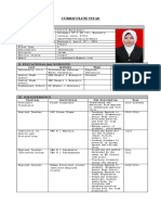 Curriculum Vitae: I. Personal Id