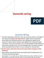 Guide to Domestic Wiring and Your Home's Consumer Unit