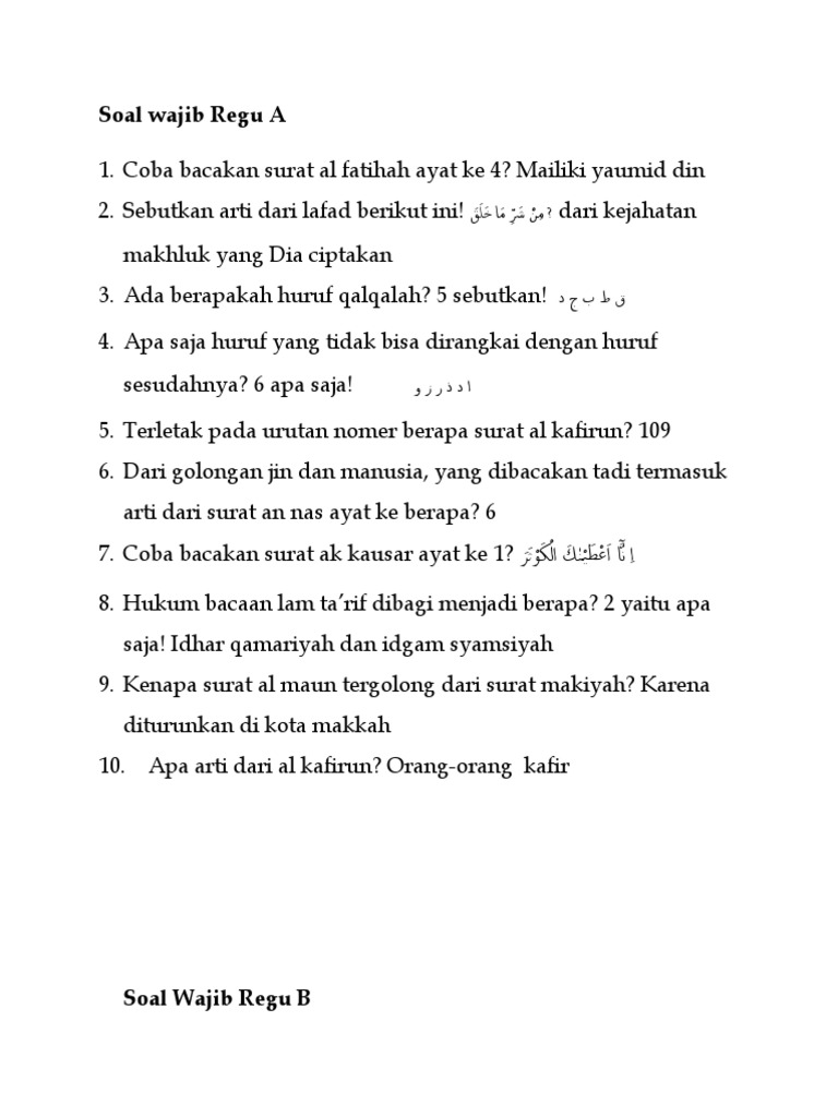 Download 70+ Contoh Surat Surat Al Kafirun Urutan Ke Berapa Gratis Terbaru